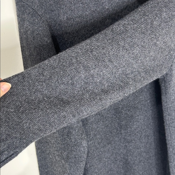 Naked Cashmere 100% Cashmere Sweater Dress Dark Gray Size Large - Picture 10 of 16